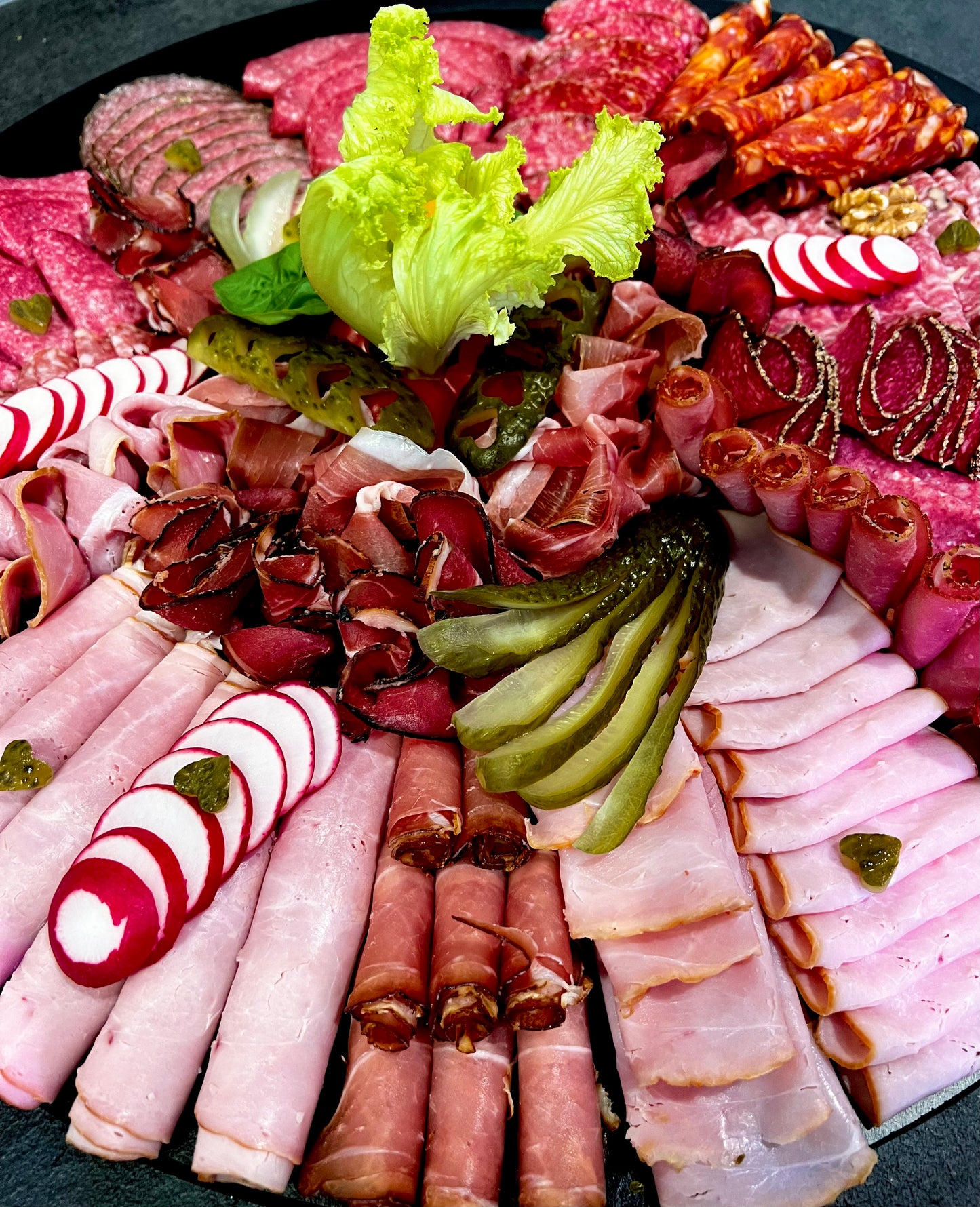Schinken-Salami-Platte