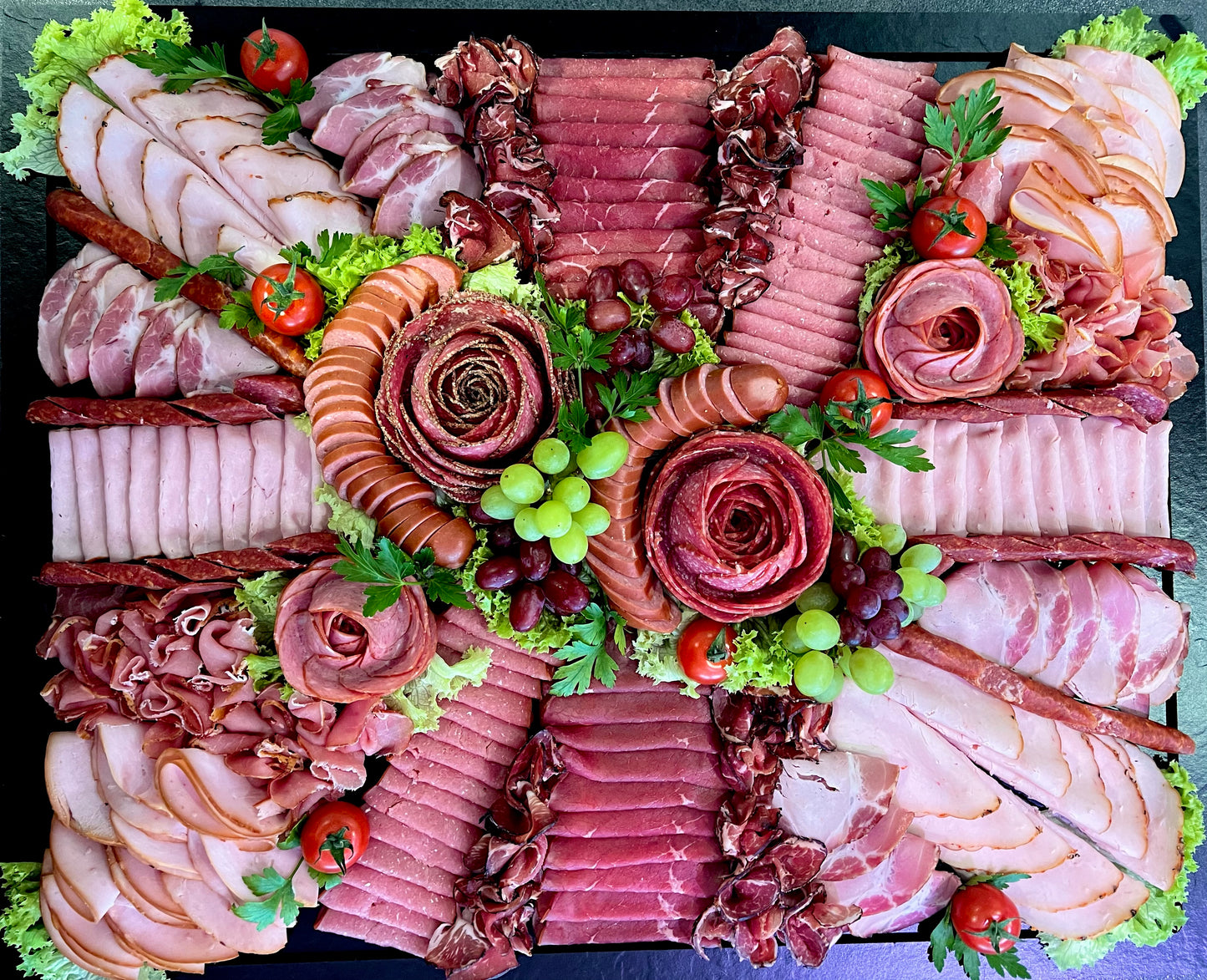 Schinken-Salami-Platte