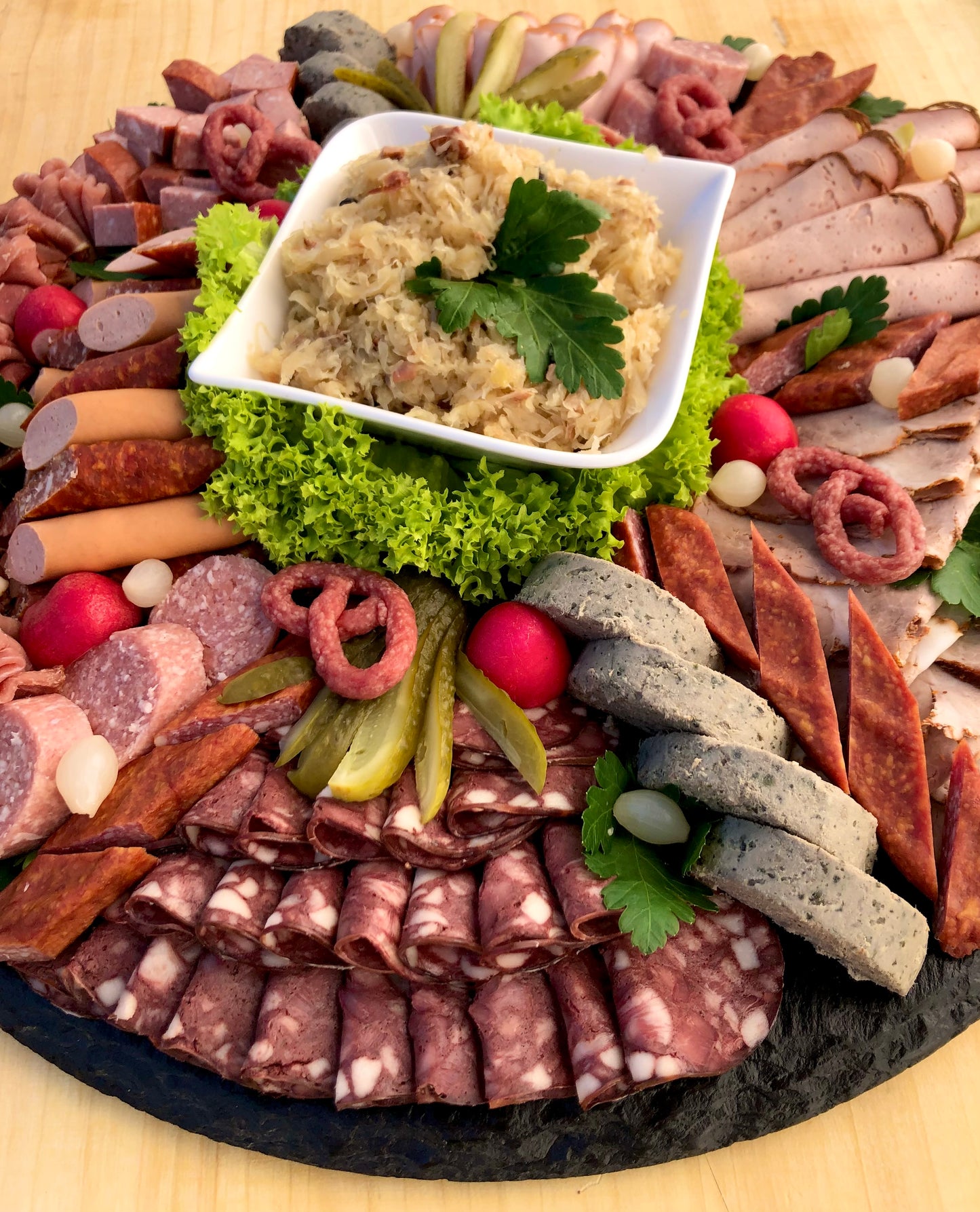 Schlachtplatte für 10 Personen