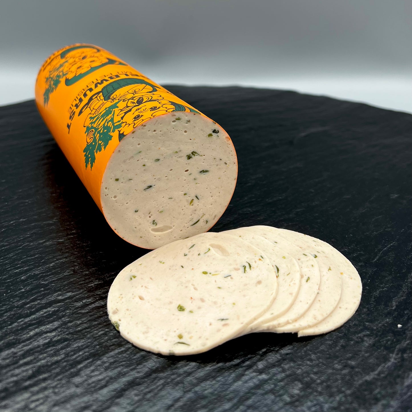 Gelbwurst mit Petersilie in Scheiben kaufen