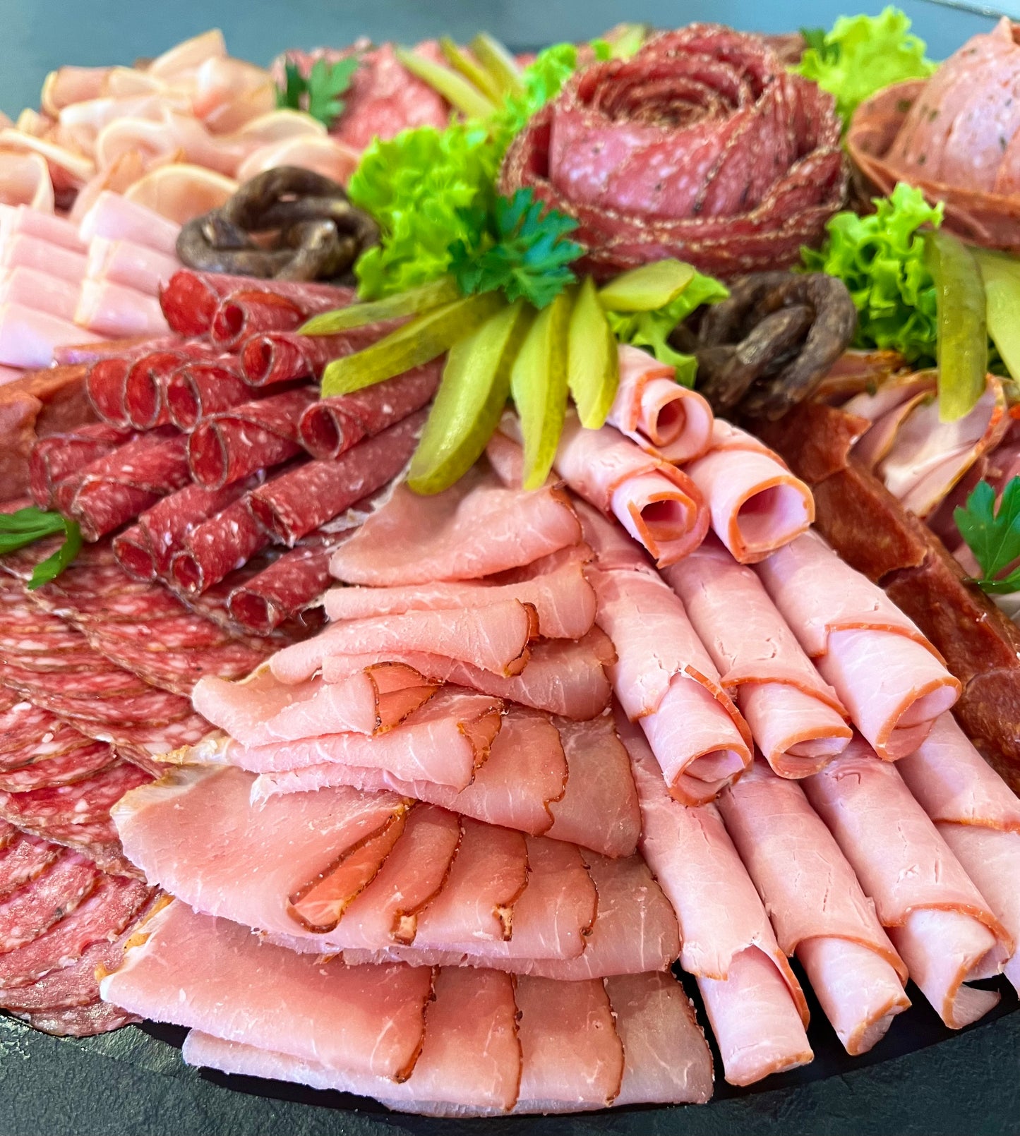 Schinken-Salami-Platte