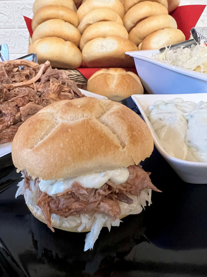 Low & Slow Party (Pulled Meat) für 10-15 Personen