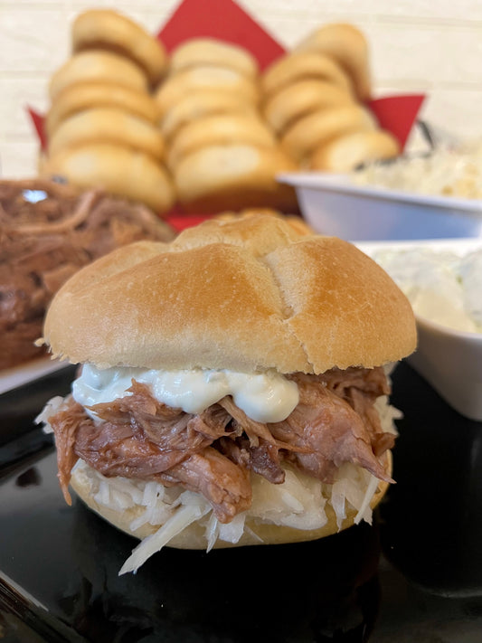 Low & Slow Party (Pulled Meat) für 10-15 Personen