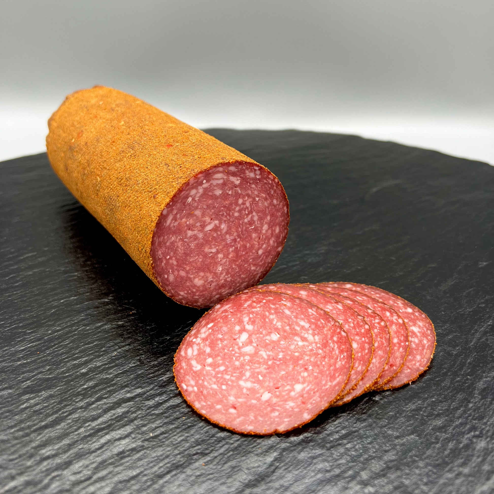 Chili Salami in Scheiben