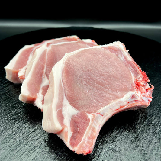 Kotelett vom Landschwein im Angebot